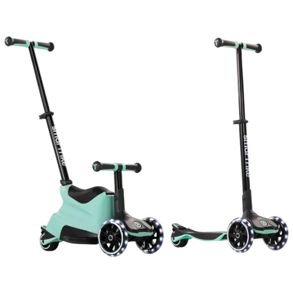Trotinetă pentru copii cu trei roți SmarTrike Xtend Scooter Ride-on (12M-12Y) 50 kg/ Green photo 2