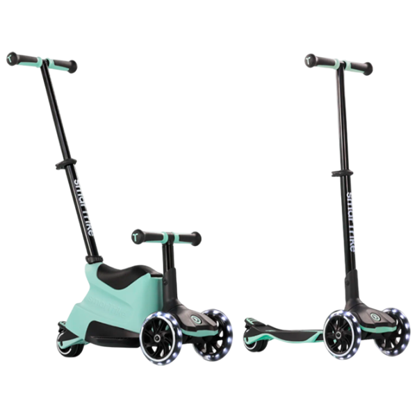 Trotinetă pentru copii cu trei roți SmarTrike Xtend Scooter Ride-on (12M-12Y) 50 kg/ Green photo 2