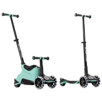 Trotinetă pentru copii cu trei roți SmarTrike Xtend Scooter Ride-on (12M-12Y) 50 kg/ Green photo 2