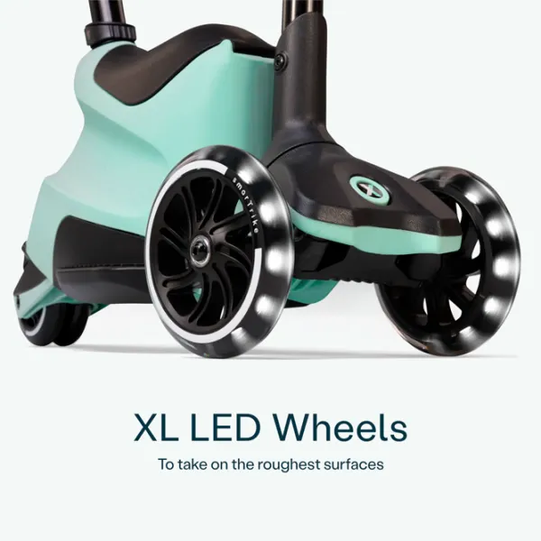 Trotinetă pentru copii cu trei roți SmarTrike Xtend Scooter Ride-on (12M-12Y) 50 kg/ Green photo 5