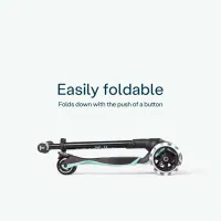Trotinetă pentru copii cu trei roți SmarTrike Xtend Scooter Ride-on (12M-12Y) 50 kg/ Green photo 7