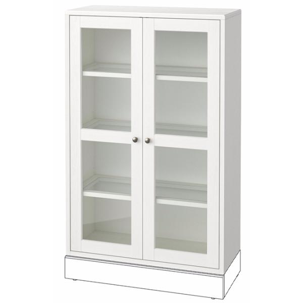 Dulap cu vitrină Ikea Havsta PAL / White photo 1