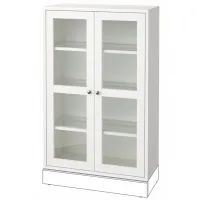 Витрина для гостиной Ikea Havsta ДСП / White