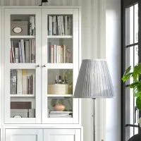 Витрина для гостиной Ikea Havsta ДСП / White photo 5