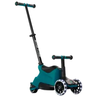 Trotinetă pentru copii cu trei roți SmarTrike Xtend Scooter Ride-on (12M-12Y) 50 kg/ Teal