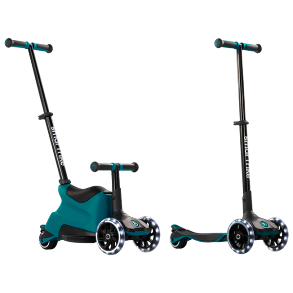 Trotinetă pentru copii cu trei roți SmarTrike Xtend Scooter Ride-on (12M-12Y) 50 kg/ Teal photo 2