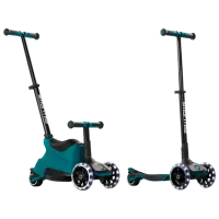 Trotinetă pentru copii cu trei roți SmarTrike Xtend Scooter Ride-on (12M-12Y) 50 kg/ Teal photo 2