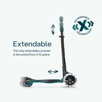 Trotinetă pentru copii cu trei roți SmarTrike Xtend Scooter Ride-on (12M-12Y) 50 kg/ Teal photo 6