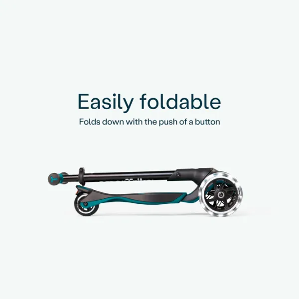 Trotinetă pentru copii cu trei roți SmarTrike Xtend Scooter Ride-on (12M-12Y) 50 kg/ Teal photo 7