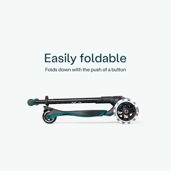 Trotinetă pentru copii cu trei roți SmarTrike Xtend Scooter Ride-on (12M-12Y) 50 kg/ Teal photo 7