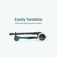 Trotinetă pentru copii cu trei roți SmarTrike Xtend Scooter Ride-on (12M-12Y) 50 kg/ Teal photo 7