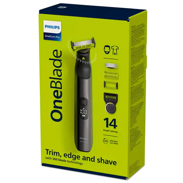 Trimmer facial Philips QP6551/15 Gray photo 7