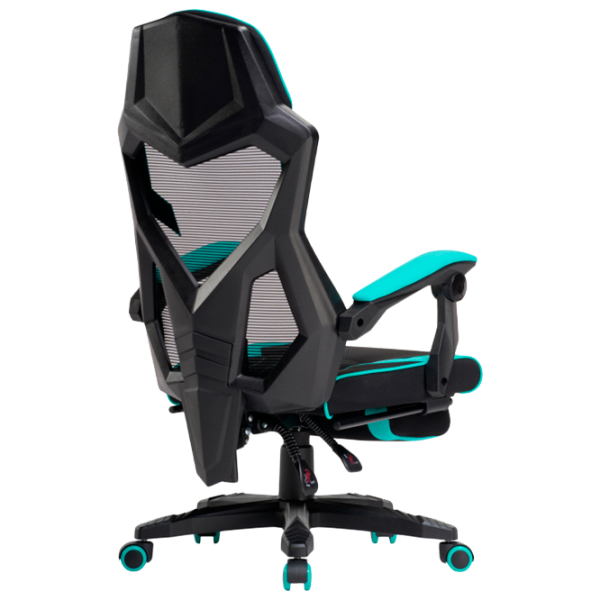 Scaun Gaming LUMI Brun Blue Black photo 4