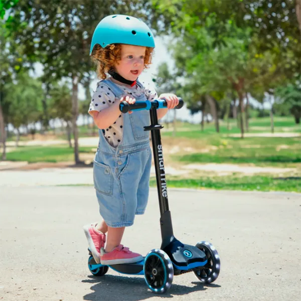 Trotinetă pentru copii cu trei roți SmarTrike Xtend Scooter (3Y-12Y) / Blue photo 6