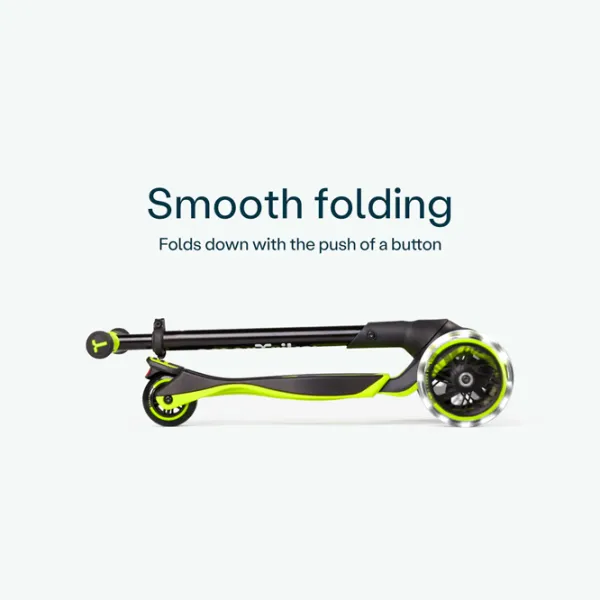 Trotinetă pentru copii cu trei roți SmarTrike Xtend Scooter (3Y-12Y) / Lime photo 5