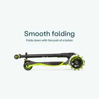 Trotinetă pentru copii cu trei roți SmarTrike Xtend Scooter (3Y-12Y) / Lime photo 5