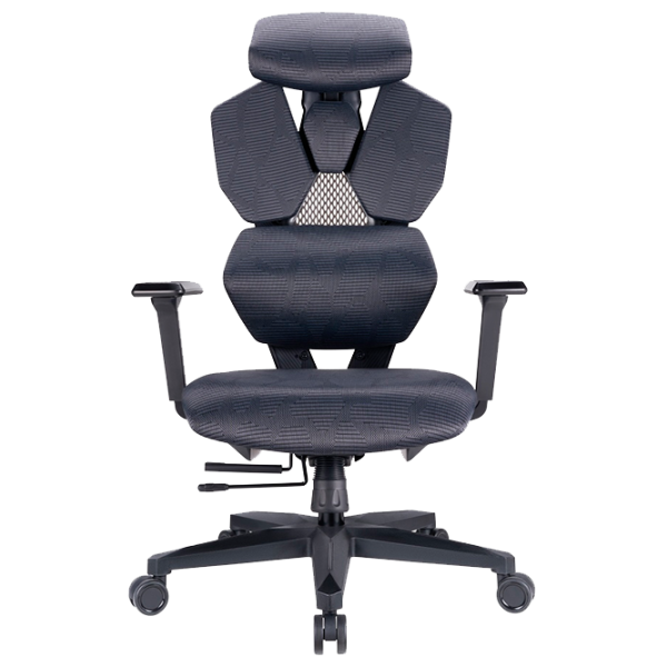 Scaun Gaming LUMI Comfy Mesh Gray Black photo 5 Scaun Gaming LUMI Comfy Mesh Gray Black photo 5