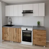 Bucătărie Smartex K2 PAL melaminat / Dark Oak photo 2