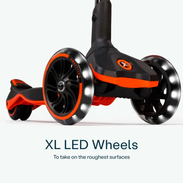 Trotinetă pentru copii cu trei roți SmarTrike Xtend Scooter (3Y-12Y) / Orange photo 3