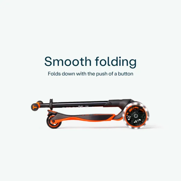 Trotinetă pentru copii cu trei roți SmarTrike Xtend Scooter (3Y-12Y) / Orange photo 5