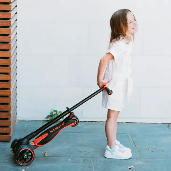 Trotinetă pentru copii cu trei roți SmarTrike Xtend Scooter (3Y-12Y) / Orange photo 6