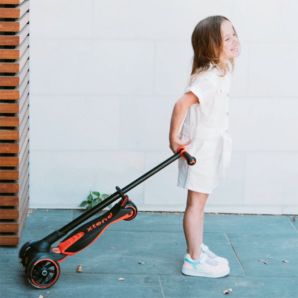 Trotinetă pentru copii cu trei roți SmarTrike Xtend Scooter (3Y-12Y) / Orange photo 6