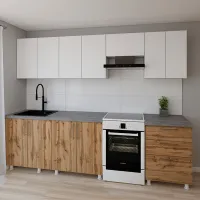 Кухня Smartex K2 ДСП меламин / Дуб темный photo 2