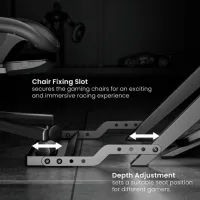 Стойка для гоночного руля LUMI Foldable Racing Simulator Wheel Stand Xbox Series S / Черный photo 4