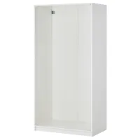 Шкаф Ikea Pax/Fardal/Komplement 100 x 60см x 236.4 / ДСП / Белый photo 3