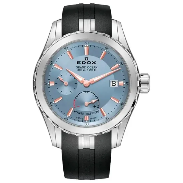Ceas de mână pentru bărbați Edox 94500-3CA-BUCR Mecanic / 40 mm photo 1 Ceas de mână pentru bărbați Edox 94500-3CA-BUCR Mecanic / 40 mm photo 1