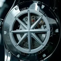 Ceas de mână pentru bărbați Edox 94500-3CA-NIN Mecanic / 40 mm photo 3