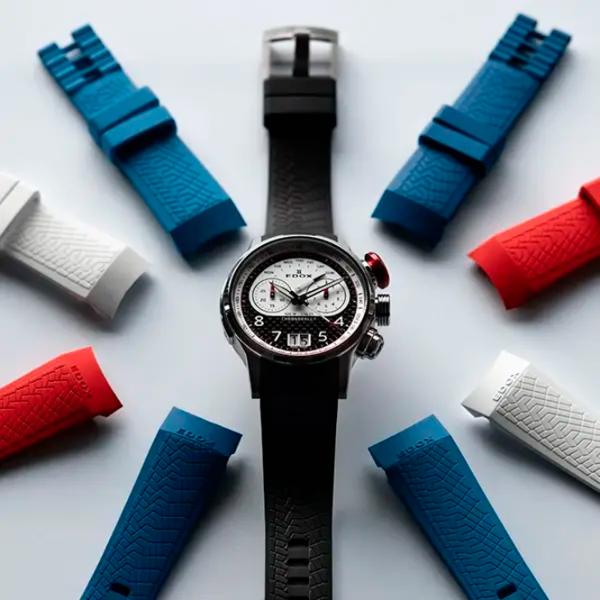 Ceas de mână pentru bărbați Edox 38003-TINR-CANBR Cuarț / 45 mm photo 3 Ceas de mână pentru bărbați Edox 38003-TINR-CANBR Cuarț / 45 mm photo 3