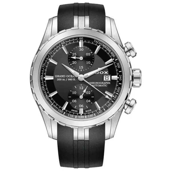 Ceas de mână pentru bărbați Edox 09800-3CA-NIN Mecanic / 43 mm photo 1 Ceas de mână pentru bărbați Edox 09800-3CA-NIN Mecanic / 43 mm photo 1
