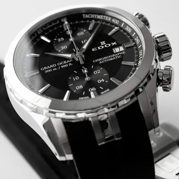 Ceas de mână pentru bărbați Edox 09800-3CA-NIN Mecanic / 43 mm photo 2 Ceas de mână pentru bărbați Edox 09800-3CA-NIN Mecanic / 43 mm photo 2