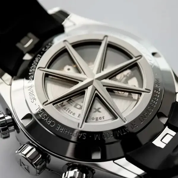 Ceas de mână pentru bărbați Edox 09800-3CA-NIN Mecanic / 43 mm photo 4 Ceas de mână pentru bărbați Edox 09800-3CA-NIN Mecanic / 43 mm photo 4