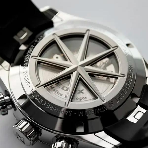 Ceas de mână pentru bărbați Edox 09800-3CA-NIN Mecanic / 43 mm photo 4 Ceas de mână pentru bărbați Edox 09800-3CA-NIN Mecanic / 43 mm photo 4