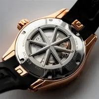 Ceas de mână pentru bărbați Edox 94500-37RCA-BUIR Mecanic / 40 mm photo 3