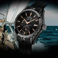 Ceas de mână pentru bărbați Edox 94500-357GNCA-NIR Mecanic / 40 mm photo 2