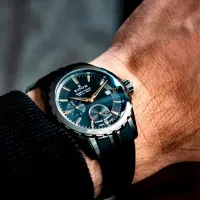 Ceas de mână pentru bărbați Edox 94500-357GNCA-NIR Mecanic / 40 mm photo 3