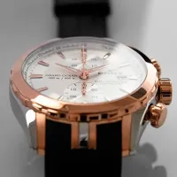 Ceas de mână pentru bărbați Edox 09800-357RCA-AIR Mecanic / 43 mm photo 2