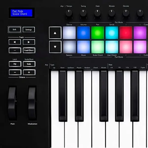MIDI-клавиатура Novation Launchkey 25 MK3 25 / Компактный photo 5