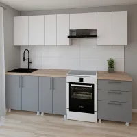 Bucătărie Smartex K2 PAL melaminat / Gray photo 2