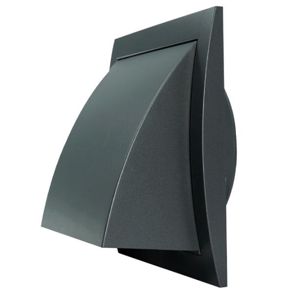 Grilă de ventilare Europlast Premium ND10FVA  / Black photo 1