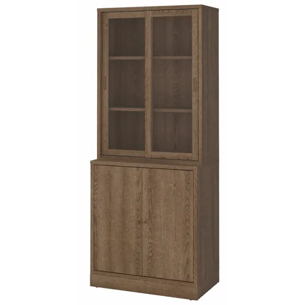 Dulap cu vitrină Ikea Tonstad PAL / Brown photo 1