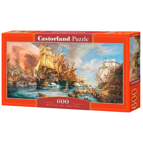 Puzzle Castorland Battle At The Sea 9+/ Количество деталей: 600 photo 1