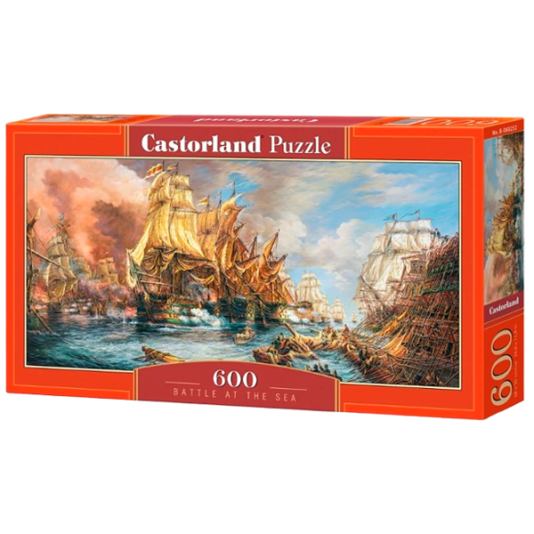 Puzzle Castorland Battle At The Sea 9+/ Количество деталей: 600 photo 1