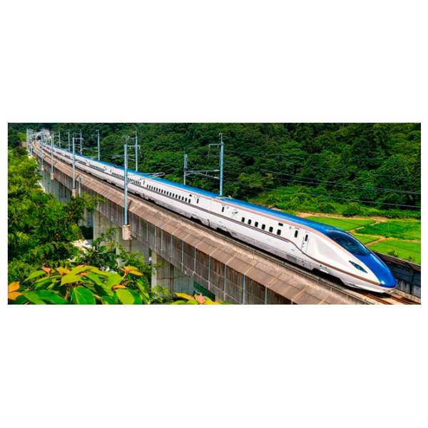 Puzzle Castorland The Fast Train 9+/ Numărul de piese: 600 photo 2