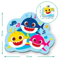 Puzzle DoDo Baby Shark 2+/ Numărul de piese: 18 photo 2