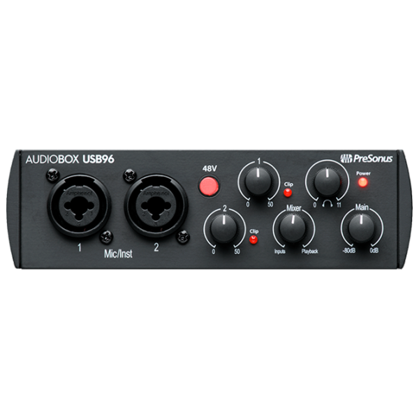 Kit de înregistrare a sunetului Presonus Audiobox USB 96 Studio Set Black photo 4