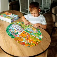 Puzzle DoDo All Year Round 5+/ Numărul de piese: 100 photo 2